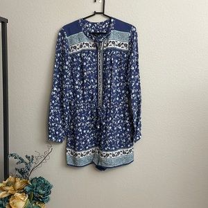 Ann Taylor Loft short romper